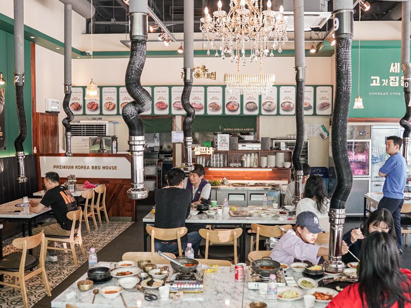 직화대첩 매장 사진